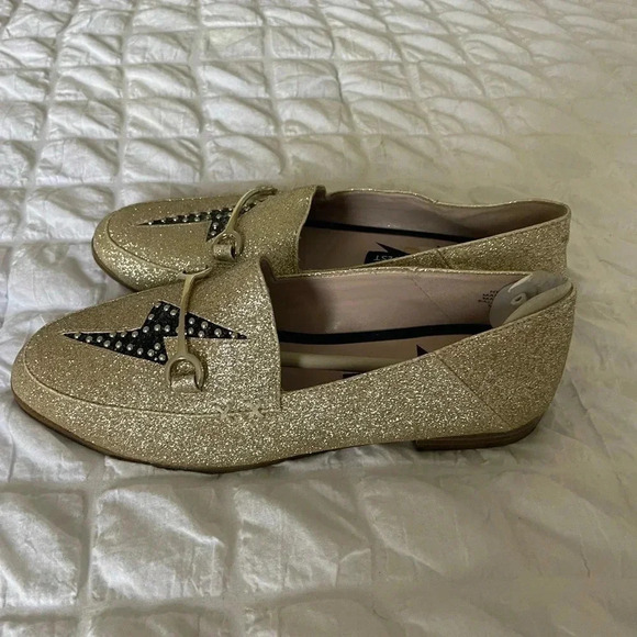 Nine West metallic glitter lighting loafer flats - Picture 5 of 7